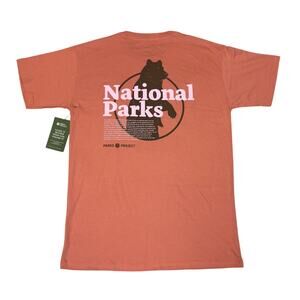 NWT Parks Project Our National Parks Puff Print Pocket T Shirt Men's Large